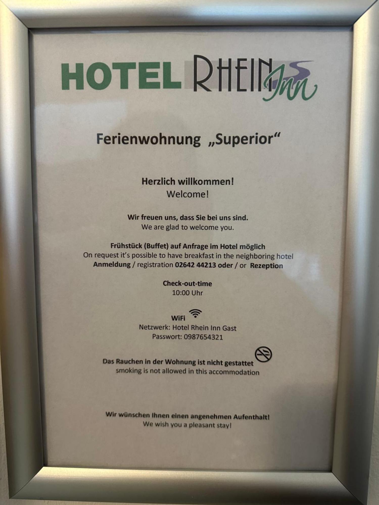 Rheinblick Appartements レマーゲン エクステリア 写真